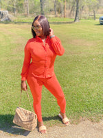 Button Down 2 Piece Set