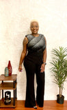 High Waist Buckle Pants (Black)