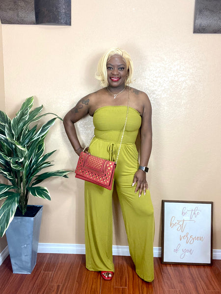 Tube Top Jumpsuit