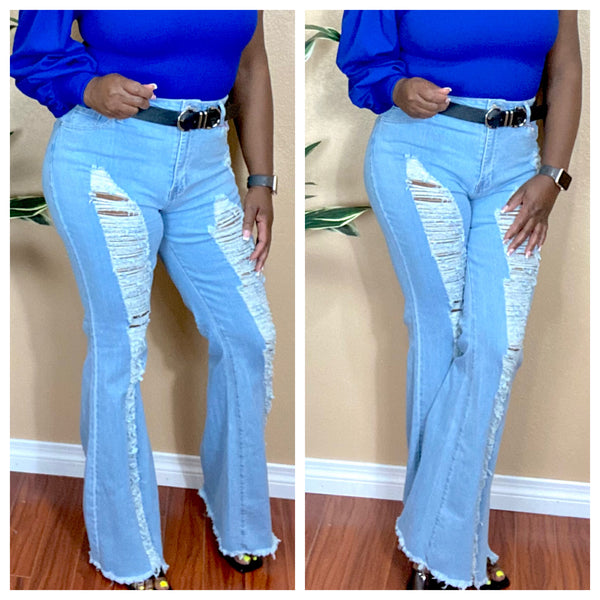 The Distressed Jeans