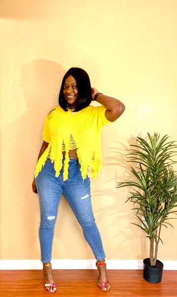 Wanderlust Distress Sweater