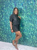 Pleated Short Set