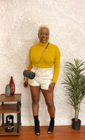 Ribbed Turtle Neck Sweater