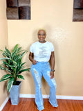 The Distressed Jeans