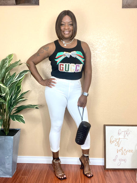 Designer Inspired Tank "I'm Guc"